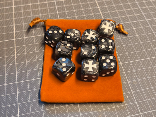 White Crusading Dice